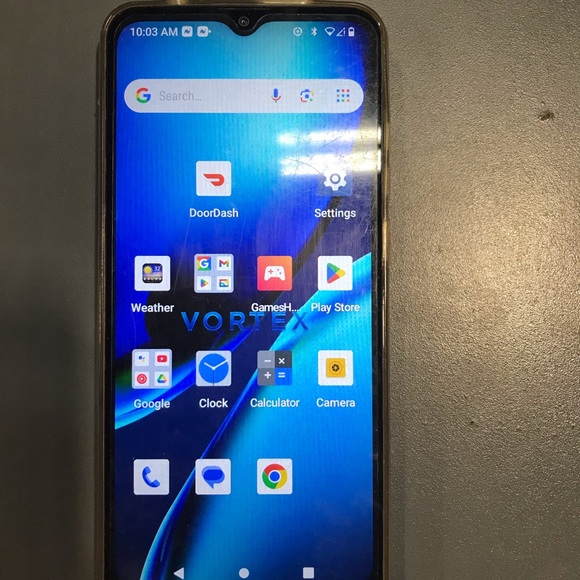 Cell phone black